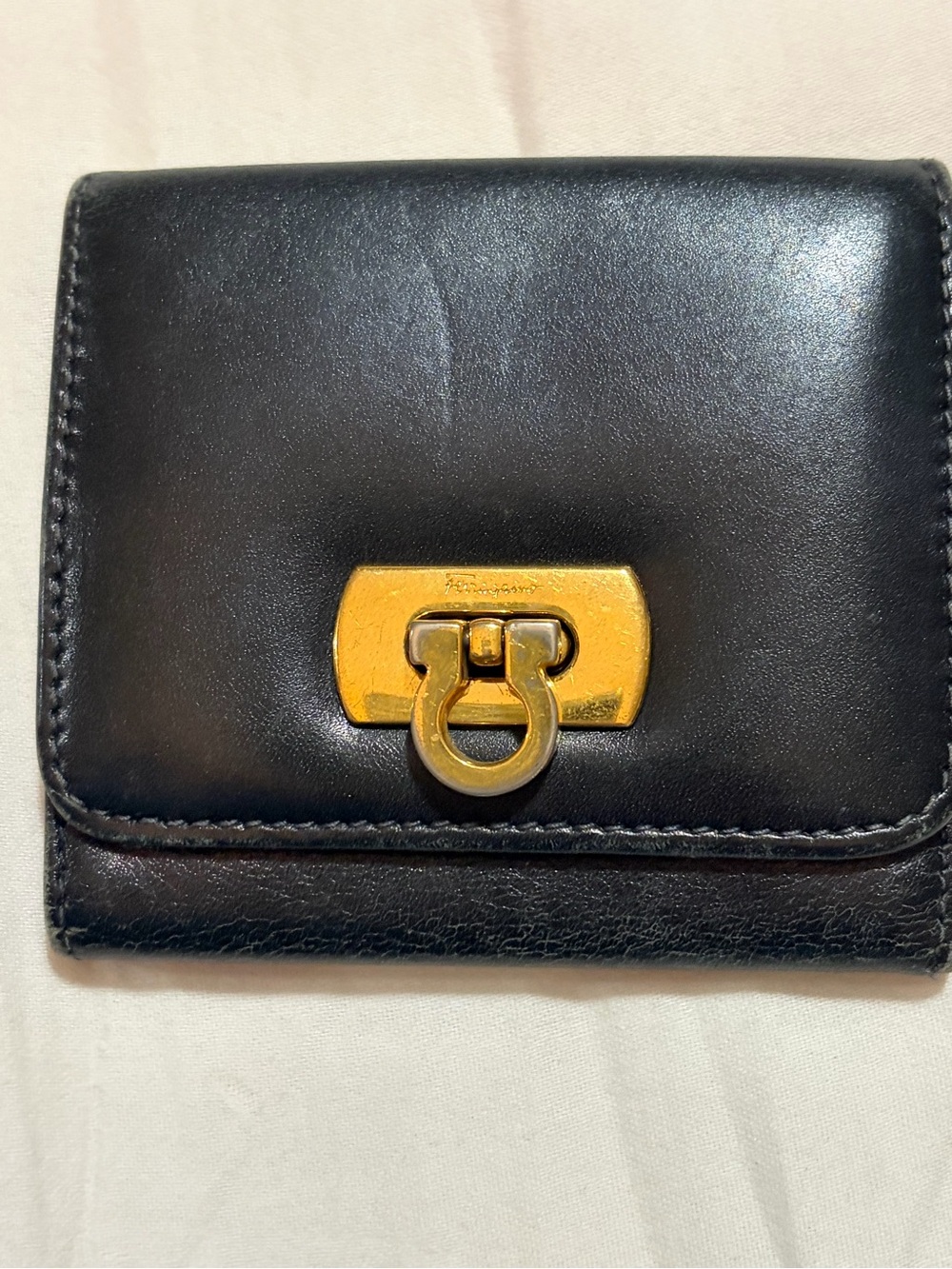 Salvatore Ferragamo compact coin wallet